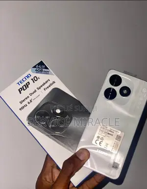 Nouveau Tecno Pop 10 128 GB Blanc