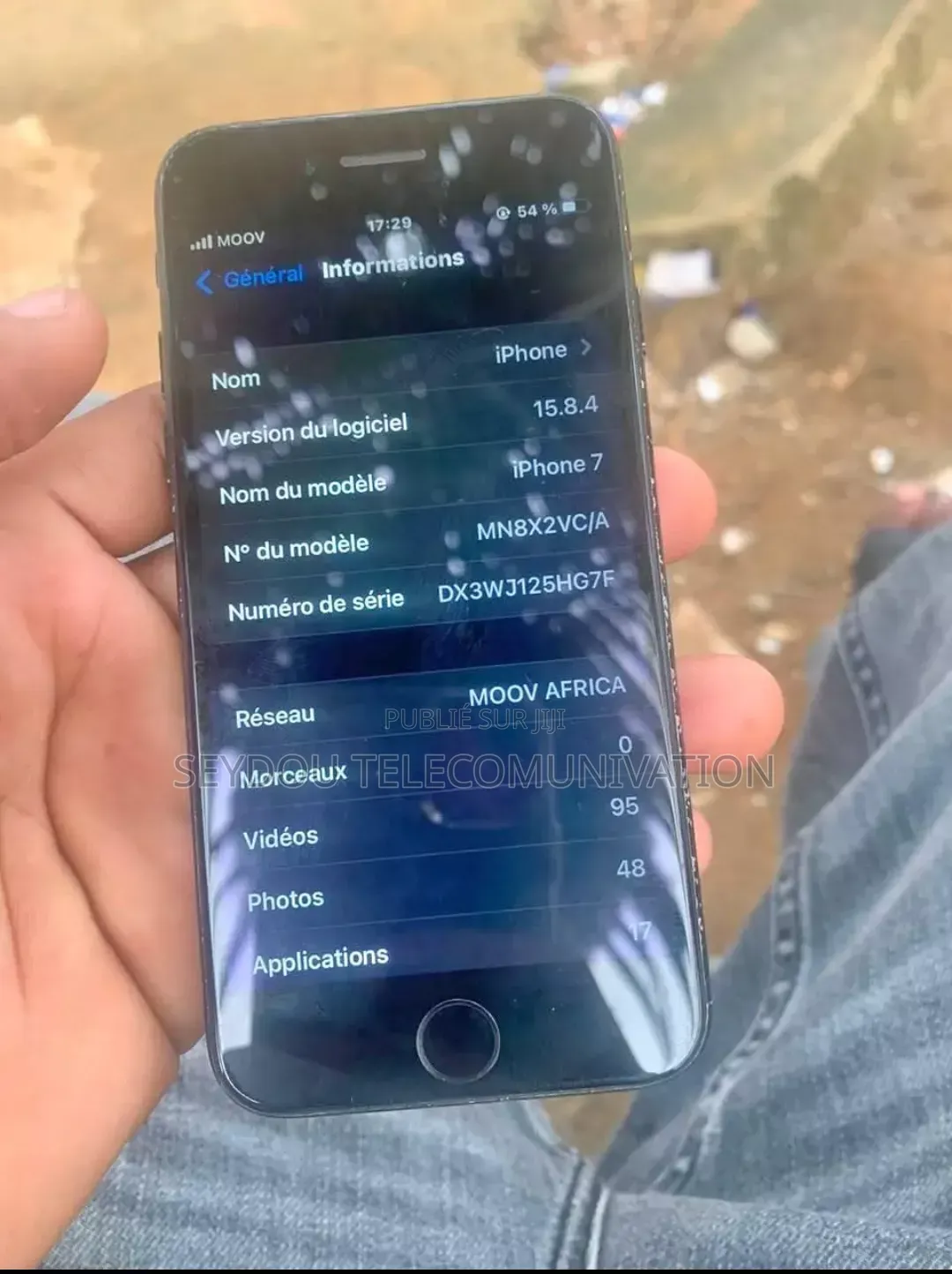 Nouveau Apple iPhone 7 32 GB Noir