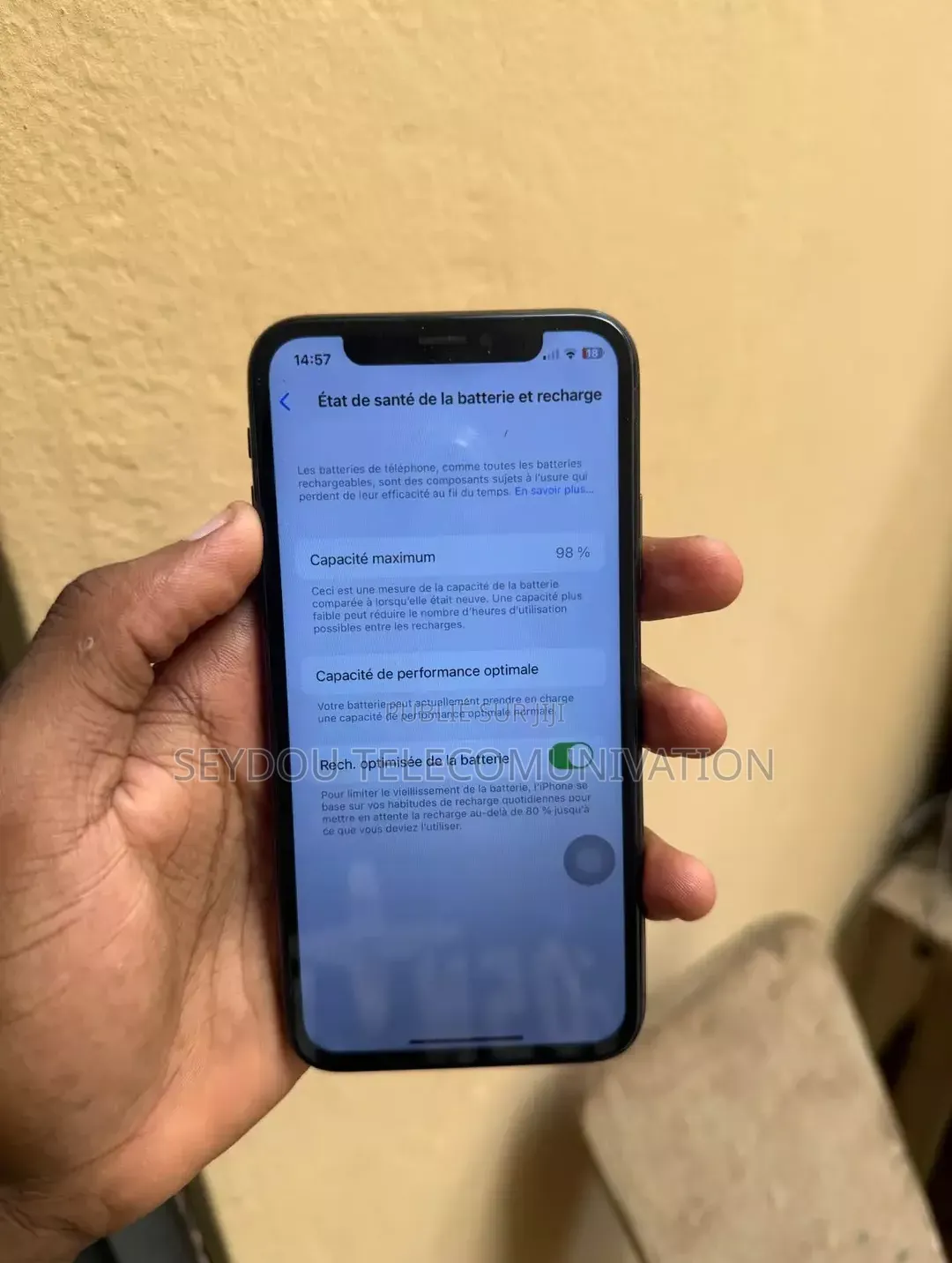 Nouveau Apple iPhone X 64 GB Noir
