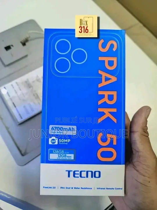 Nouveau Tecno Spark 50 128 GB Autre