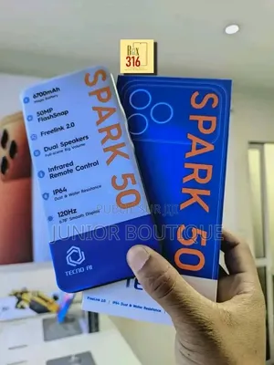 Nouveau Tecno Spark 50 128 GB Autre