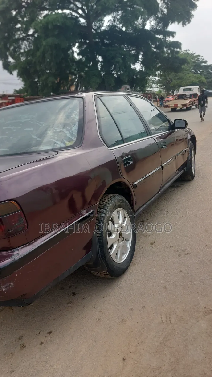 Honda Accord 1991 Rouge