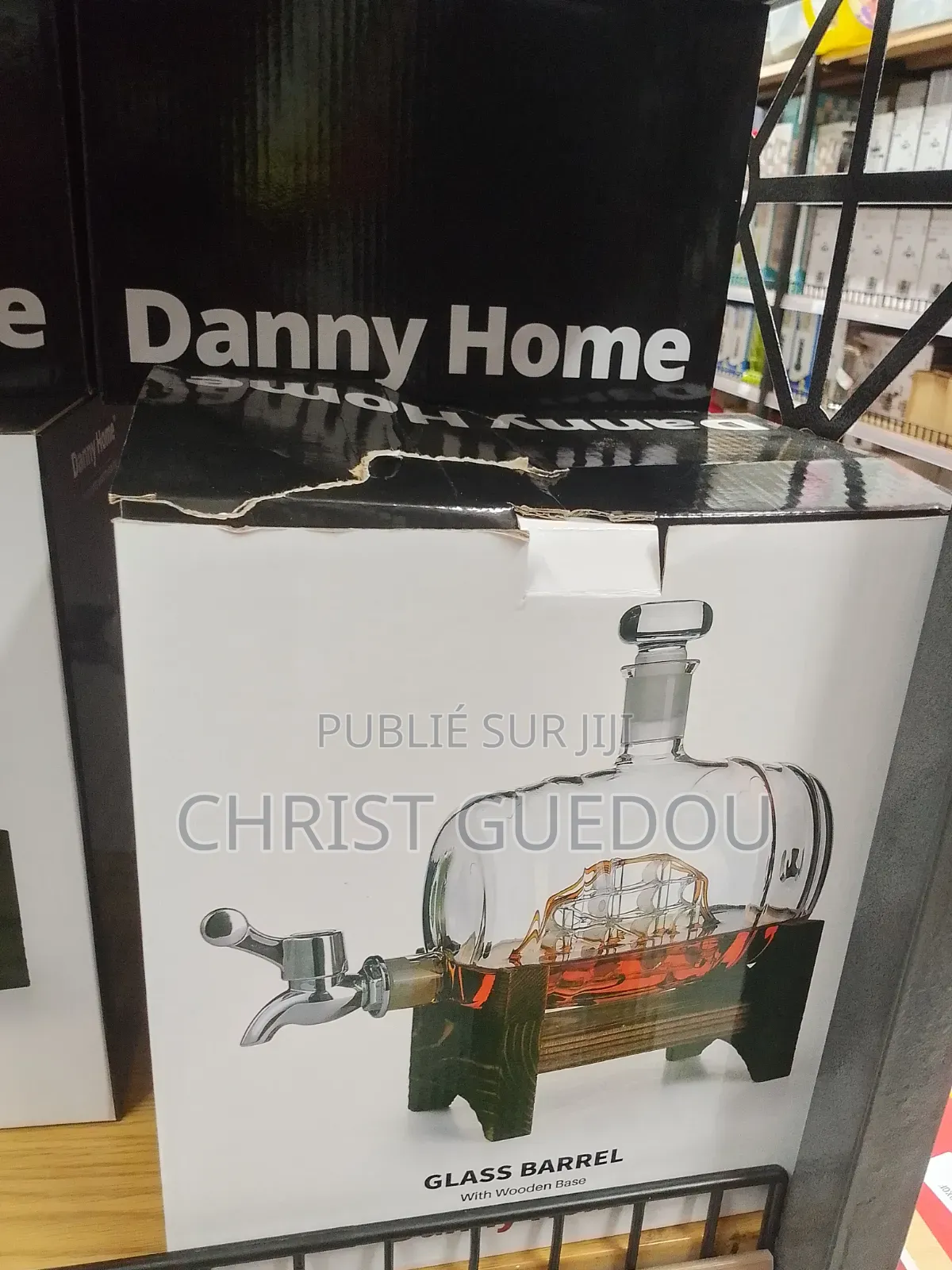 Distributeur De Boissons en Verre