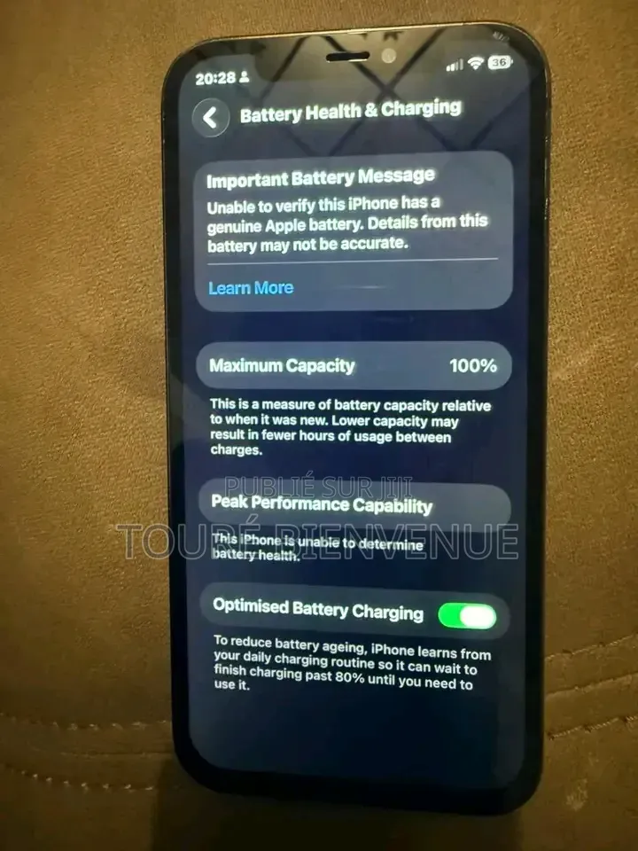 Nouveau Apple iPhone 12 Pro 128 GB Noir