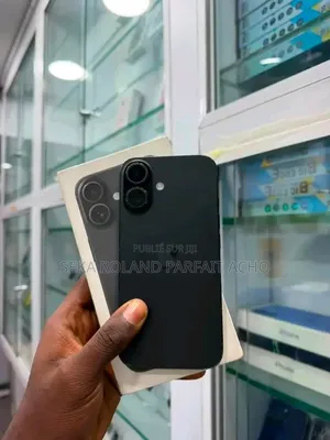 Nouveau Apple iPhone 16 256 GB Noir