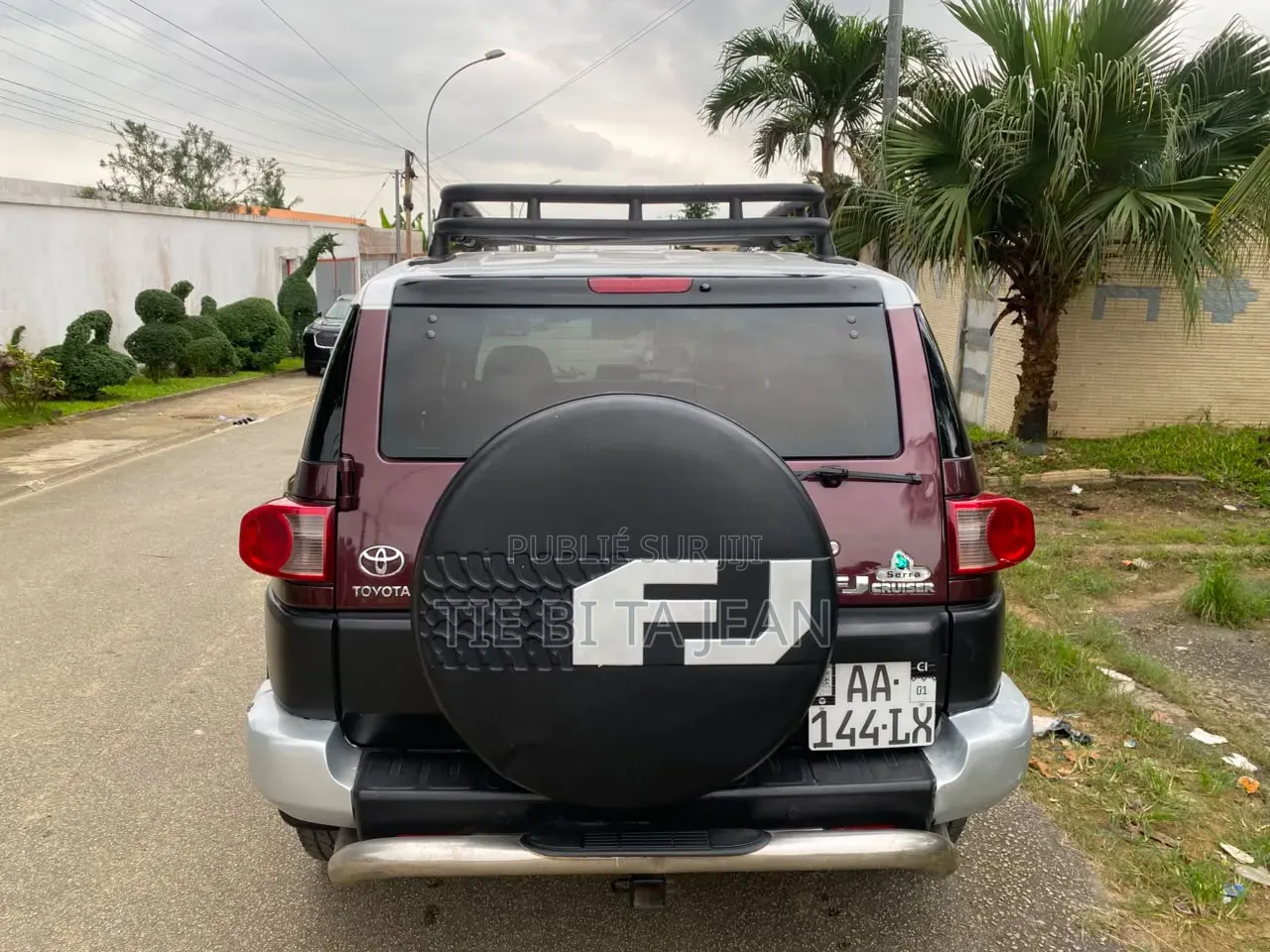 Toyota FJ Cruiser 2009 Rouge