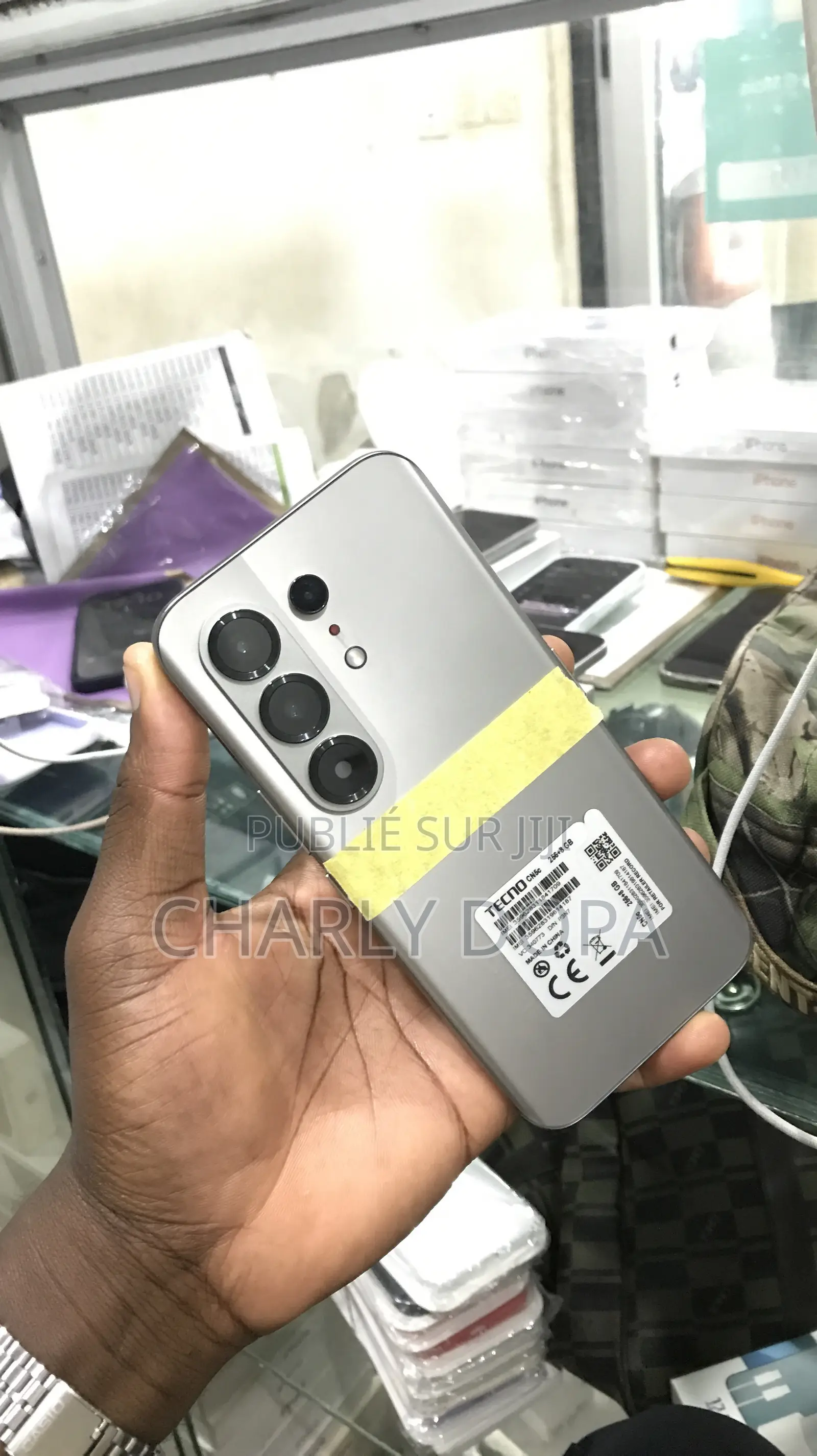 Tecno Camon 50 Pro 256 GB Argenté