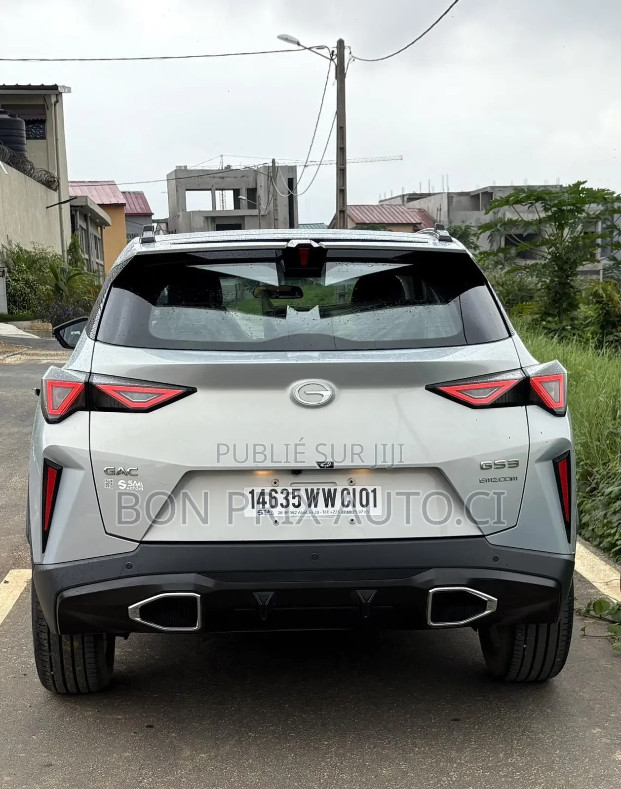 Nouveau GAC GS3 2024 Gris