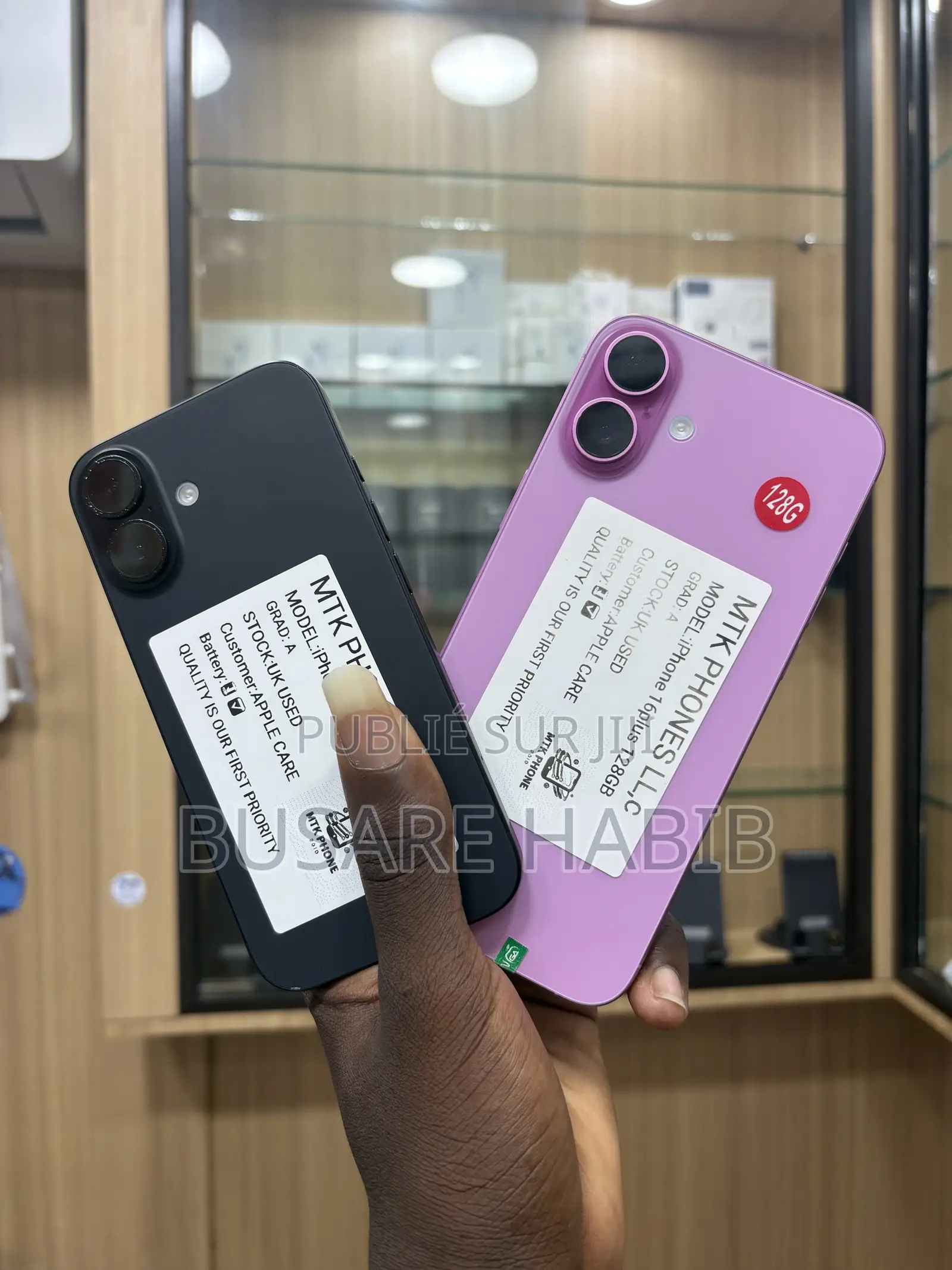 Apple iPhone 16 128 GB Blanc