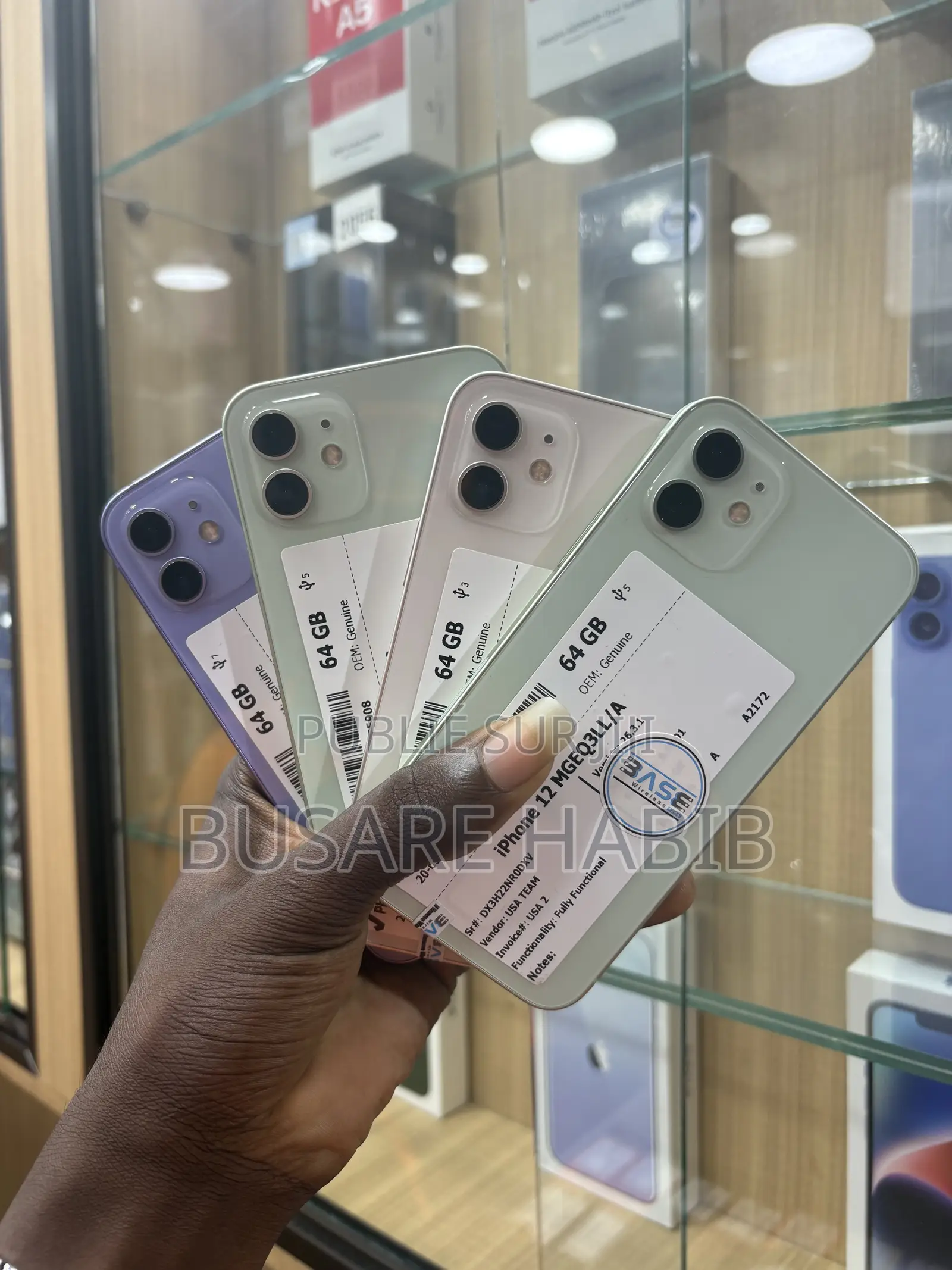 Apple iPhone 12 64 GB Bleu