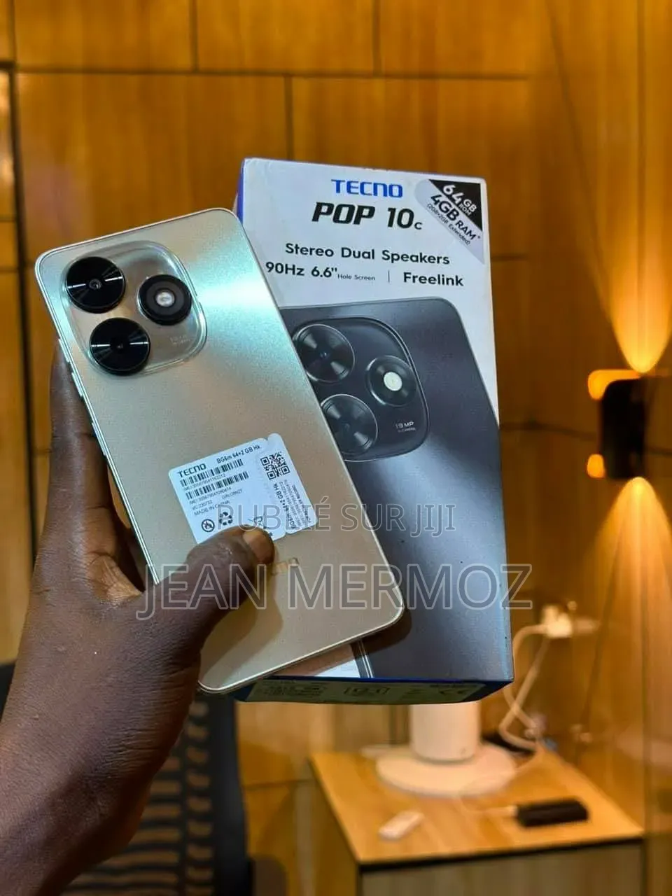 Nouveau Tecno Pop 10C 64 GB Gris