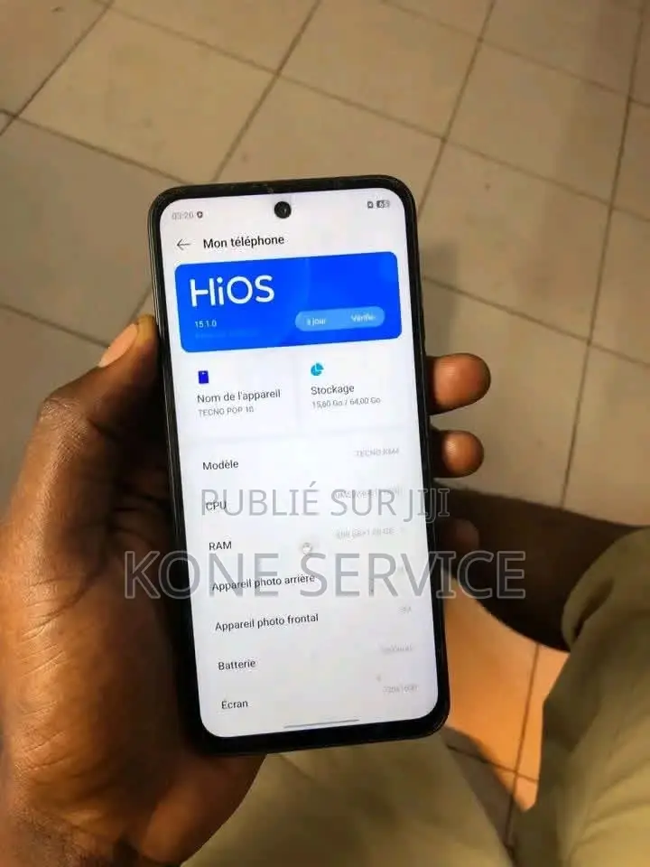 Nouveau Tecno Pop 10 128 GB Autre