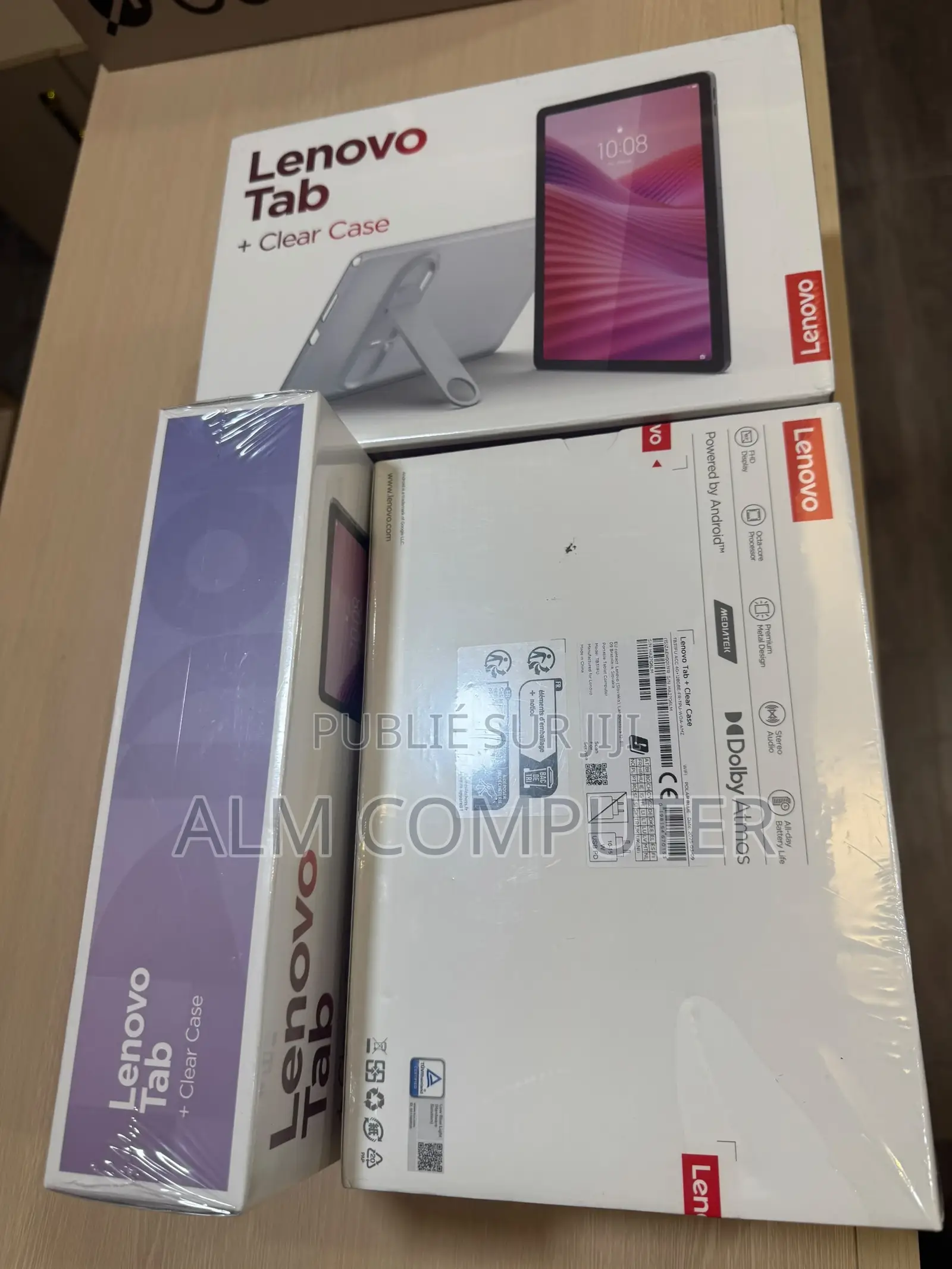Nouveau Lenovo Manchon à onglet 64 GB Gris
