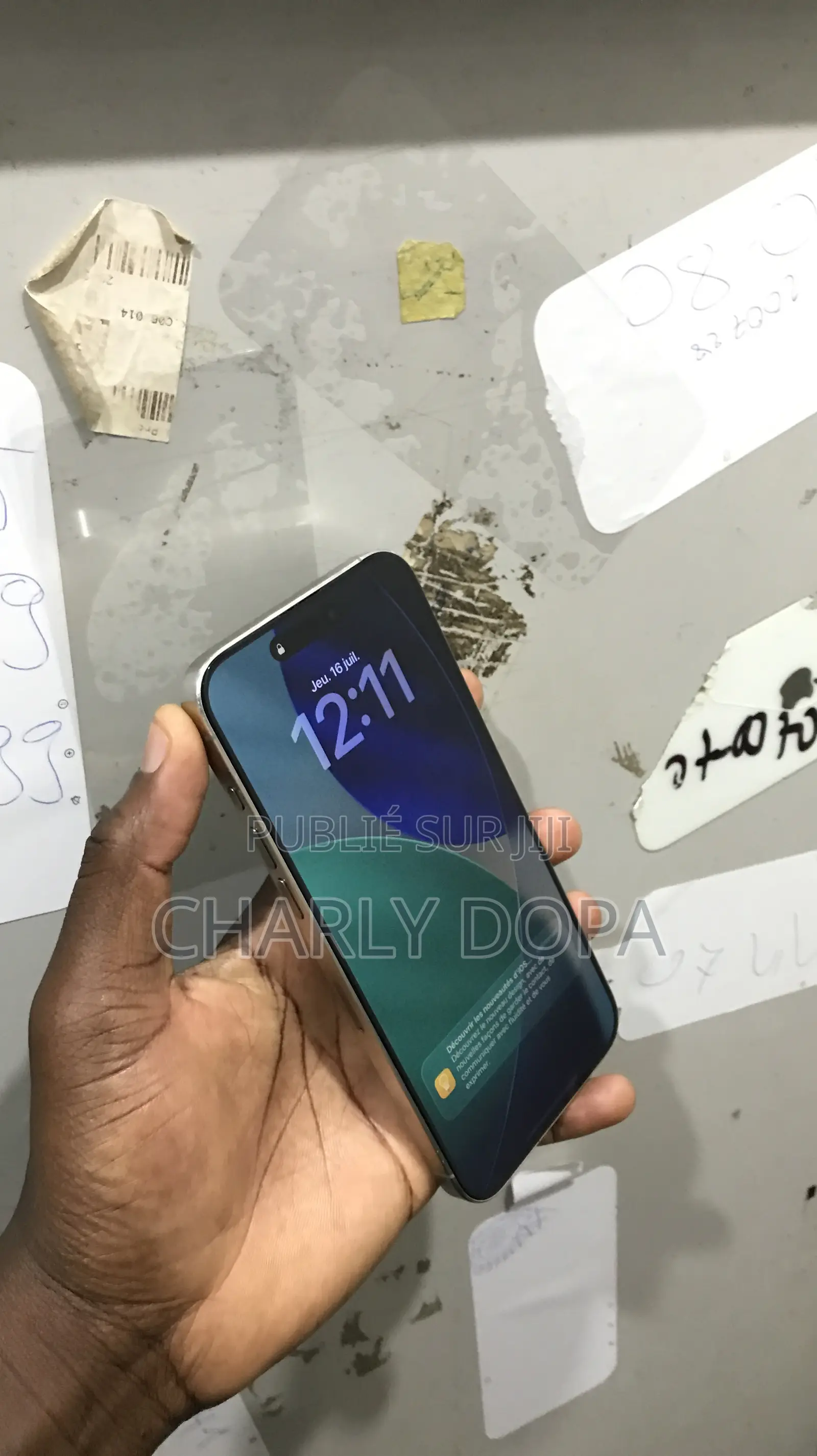 Apple iPhone 15 Pro Max 256 GB Argenté