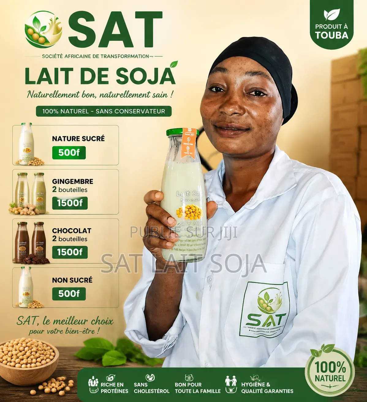 Lait De Soja Soymilk