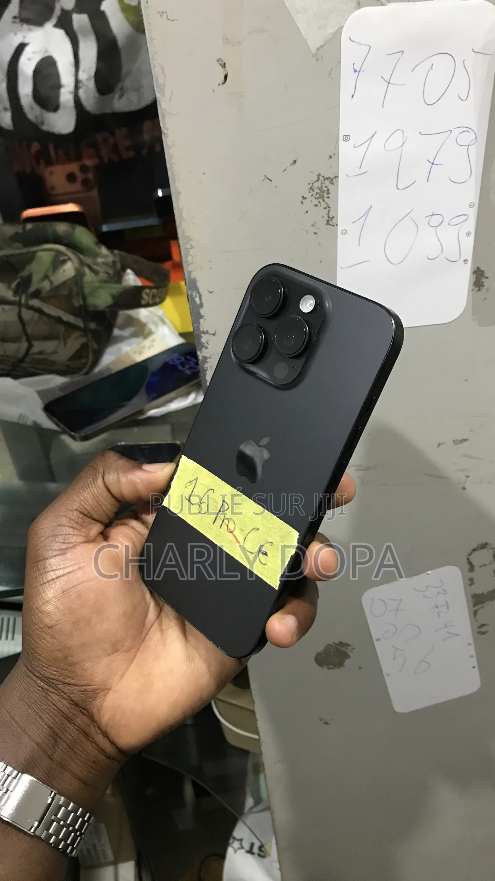 Apple iPhone 16 Pro 128 GB Noir