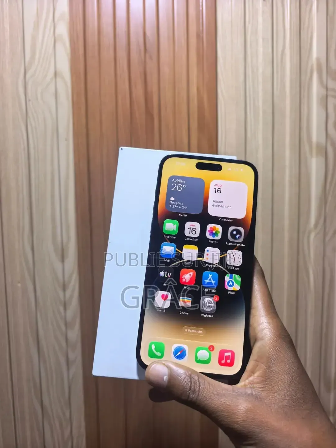 Nouveau Apple iPhone 14 Pro Max 512 GB Gris