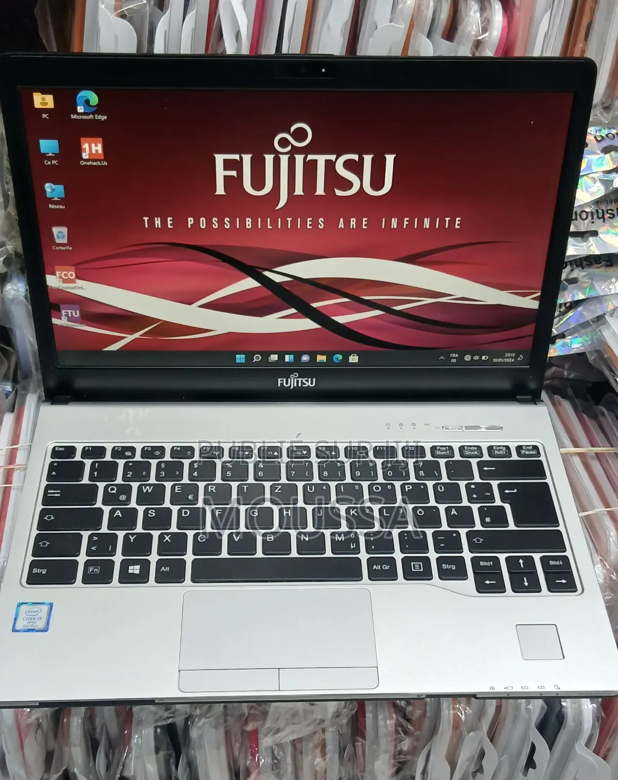 Ordinateur portable Fujitsu Celsius H250 16GB Intel Core i7 SSD 512GB