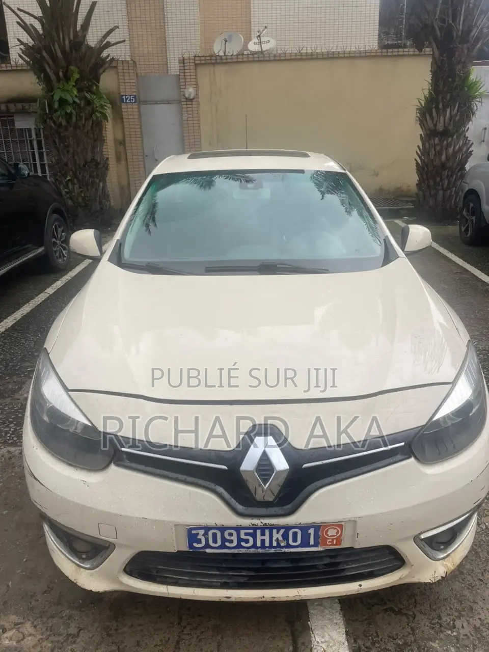Renault Fluence 2017 Blanc
