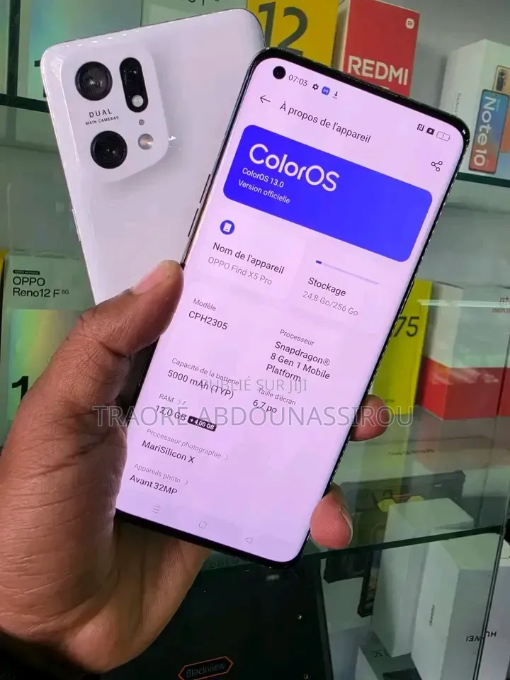 Nouveau Oppo Find X5 Pro 256 GB Gris