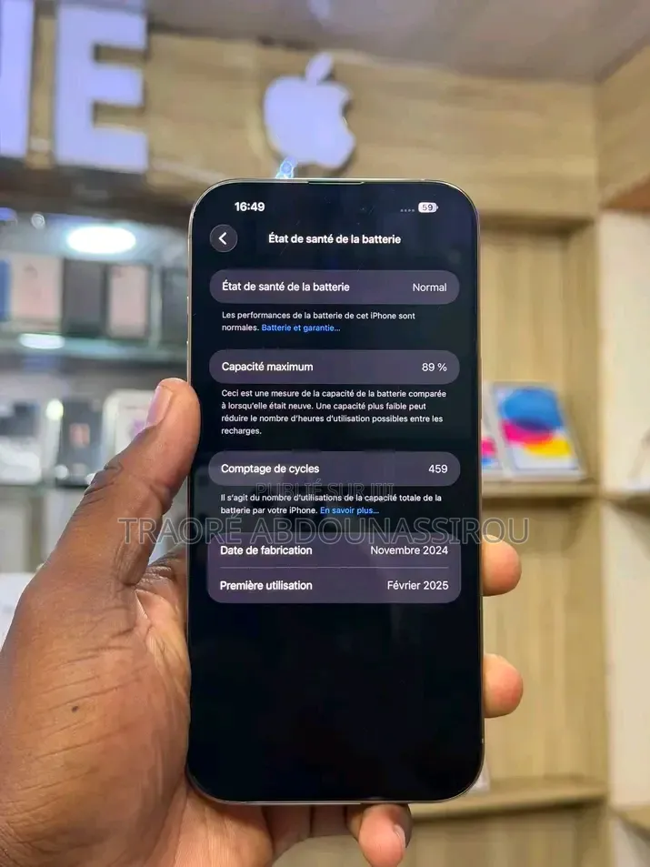 Nouveau Apple iPhone 13 Pro Max 256 GB Blanc