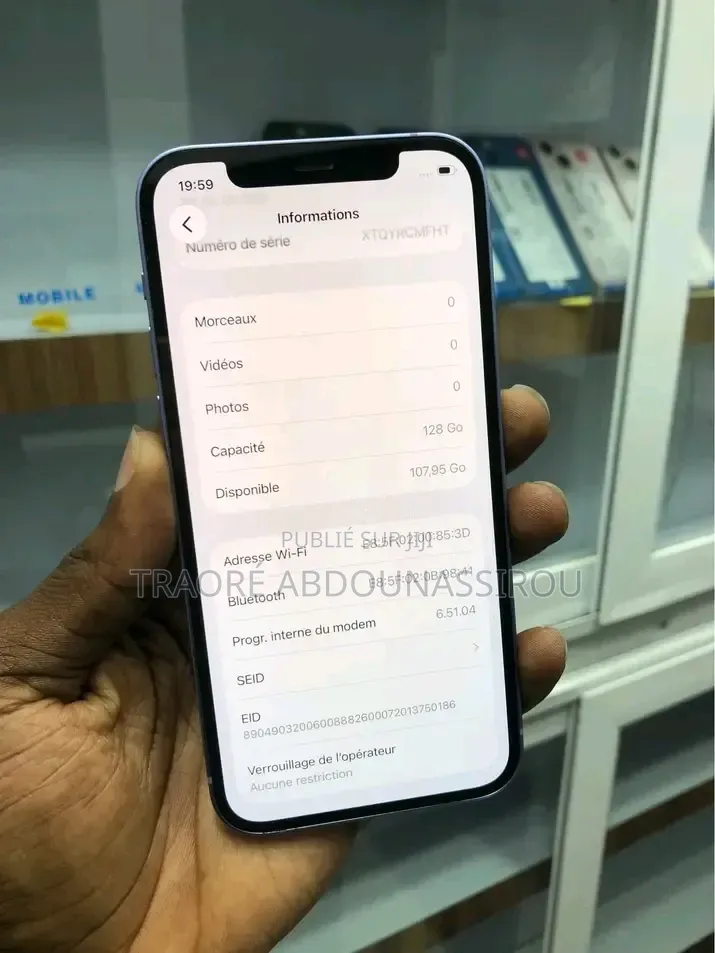 Nouveau Apple iPhone 11 256 GB Violet