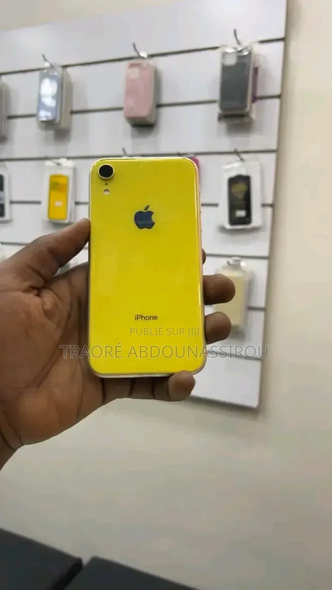 Nouveau Apple iPhone XR 128 GB Jaune