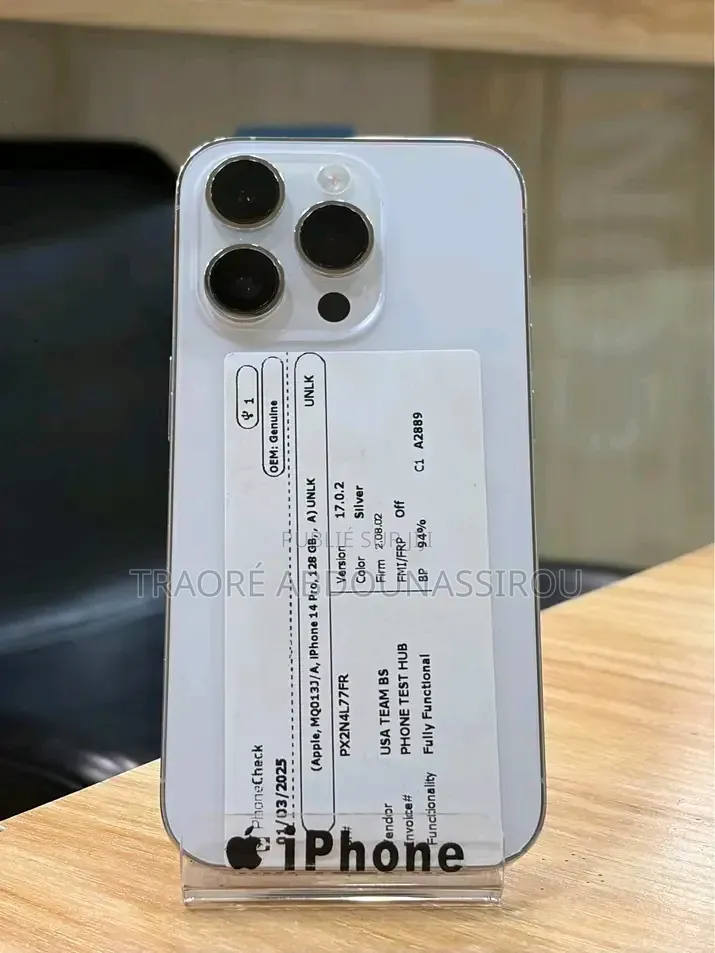 Nouveau Apple iPhone 14 Pro Max 512 GB Blanc