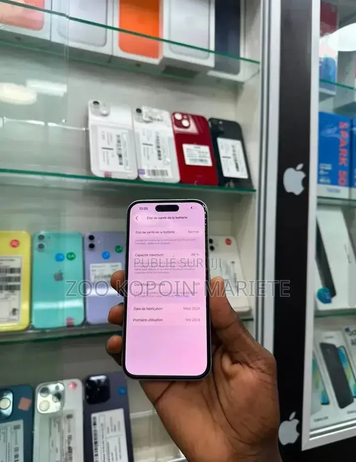 Nouveau Apple iPhone 15 512 GB Blanc