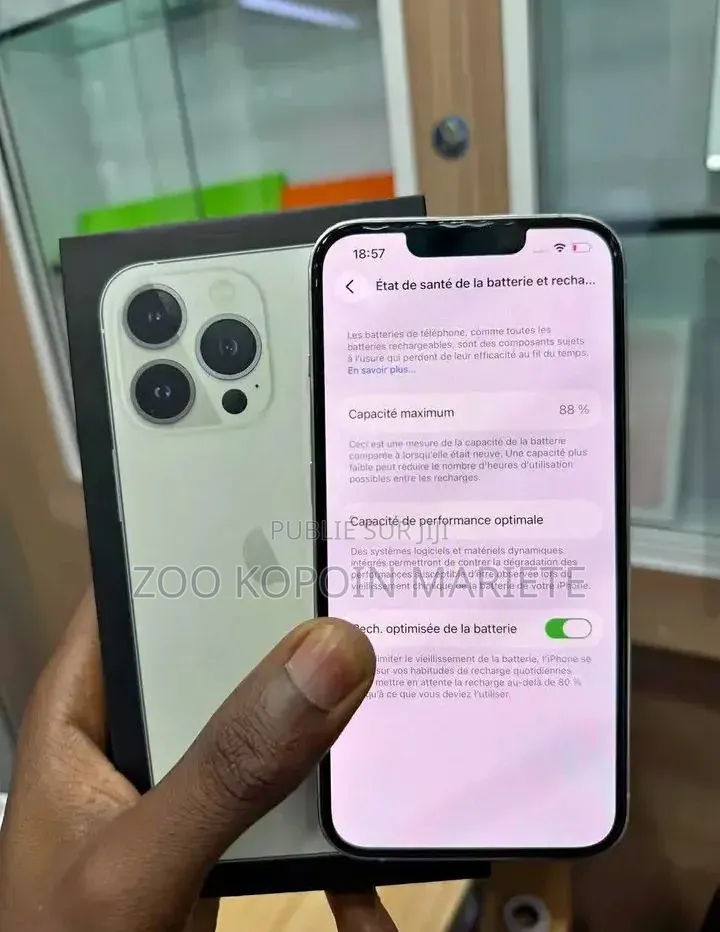 Nouveau Apple iPhone 13 Pro 256 GB Blanc