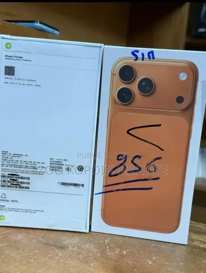 Nouveau Apple iPhone 17 Pro Max 512 GB Rouge