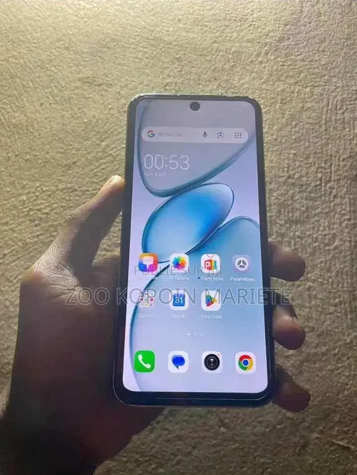 Nouveau Tecno Pop 10 128 GB Blanc