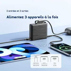 Oraimo PowerNova L11 - Powerbank 10000mah - Charge Rapide 22,5W