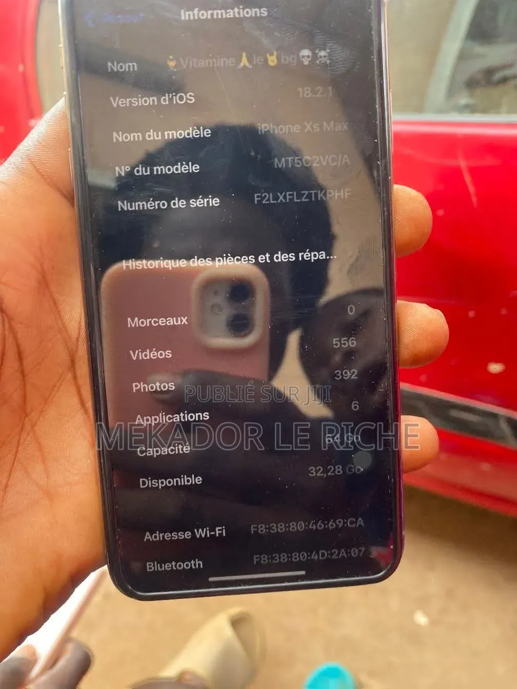 Nouveau Apple iPhone XS Max 256 GB Blanc