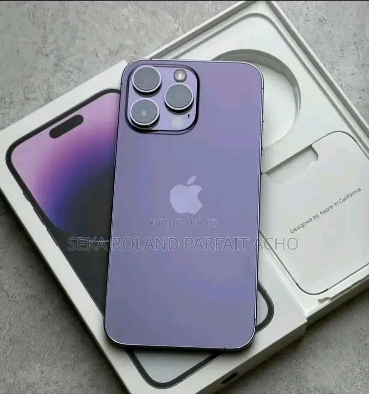 Nouveau Apple iPhone 14 Pro Max 256 GB Noir