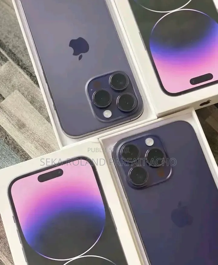 Nouveau Apple iPhone 14 Pro Max 256 GB Noir