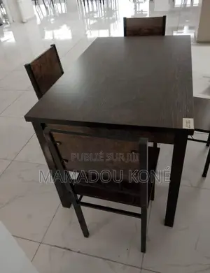 Table À Manger Pied en Fer Chaise en Fer