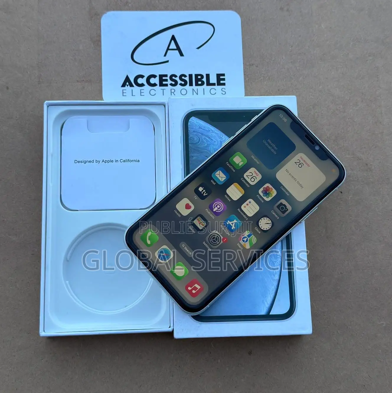 Nouveau Apple iPhone XR 256 GB Blanc