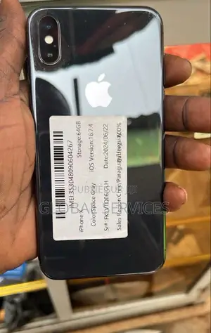 Nouveau Apple iPhone X 256 GB Argenté
