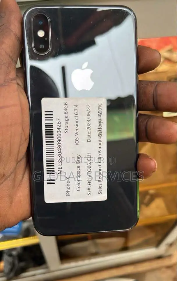 Nouveau Apple iPhone X 256 GB Argenté