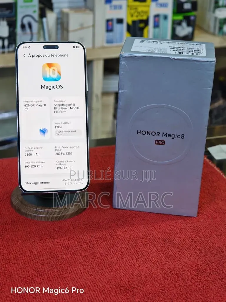 Nouveau Honor Magic8 Pro 512 GB Gris