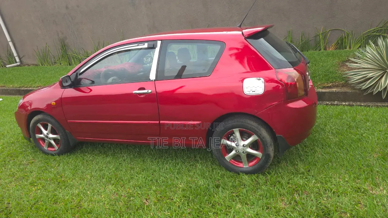 Toyota Corolla 2001 Rouge