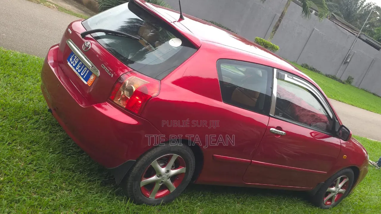Toyota Corolla 2001 Rouge
