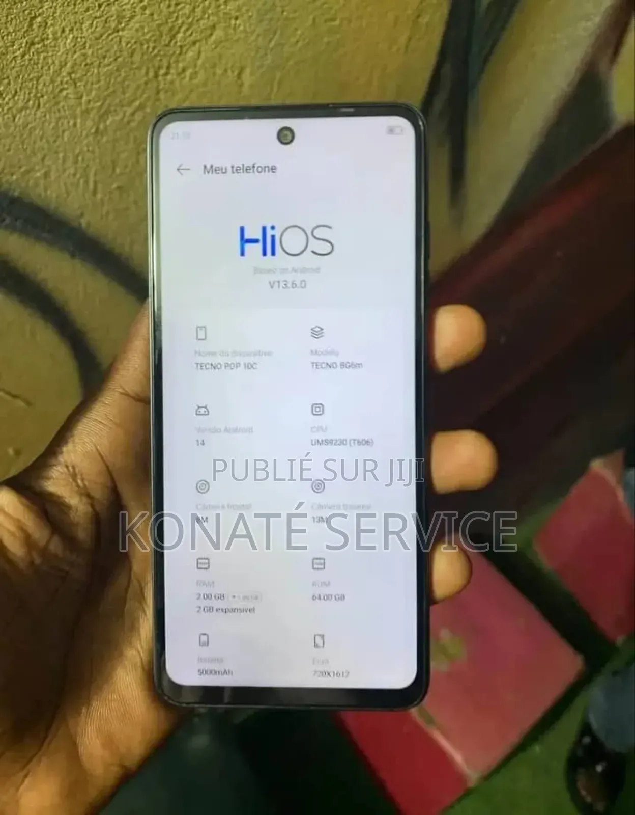 Nouveau Tecno Pop 10C 128 GB Autre