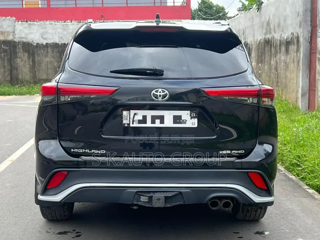 Toyota Highlander 2022 Noir