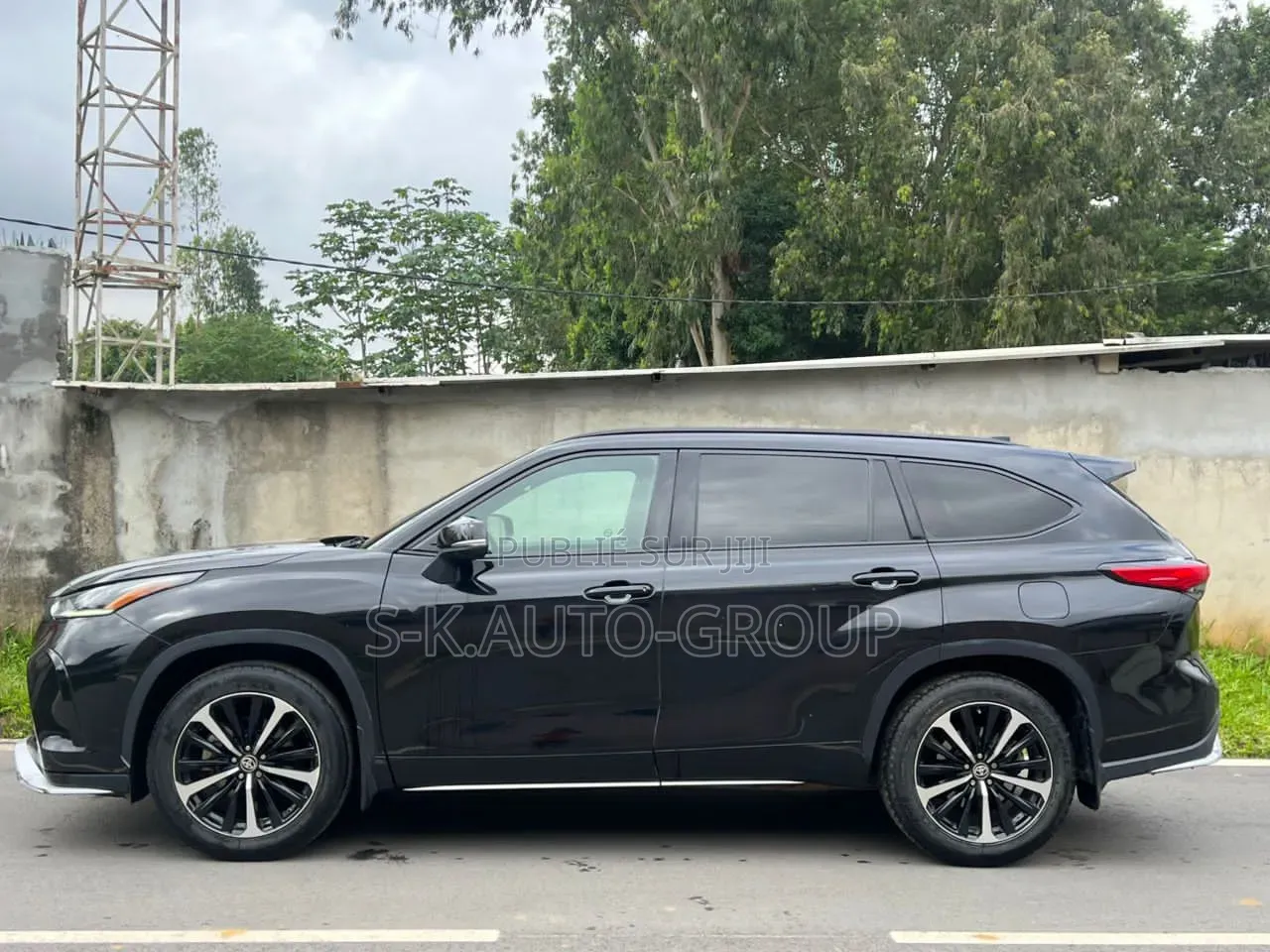 Toyota Highlander 2022 Noir