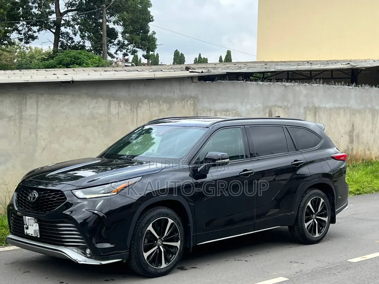 Toyota Highlander 2022 Noir