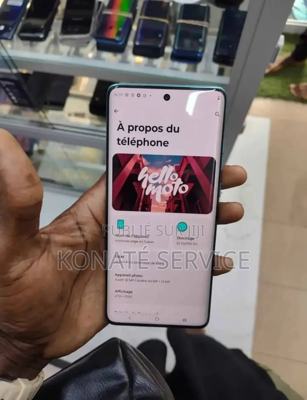Nouveau Motorola Edge 60 Fusion 512 GB Autre