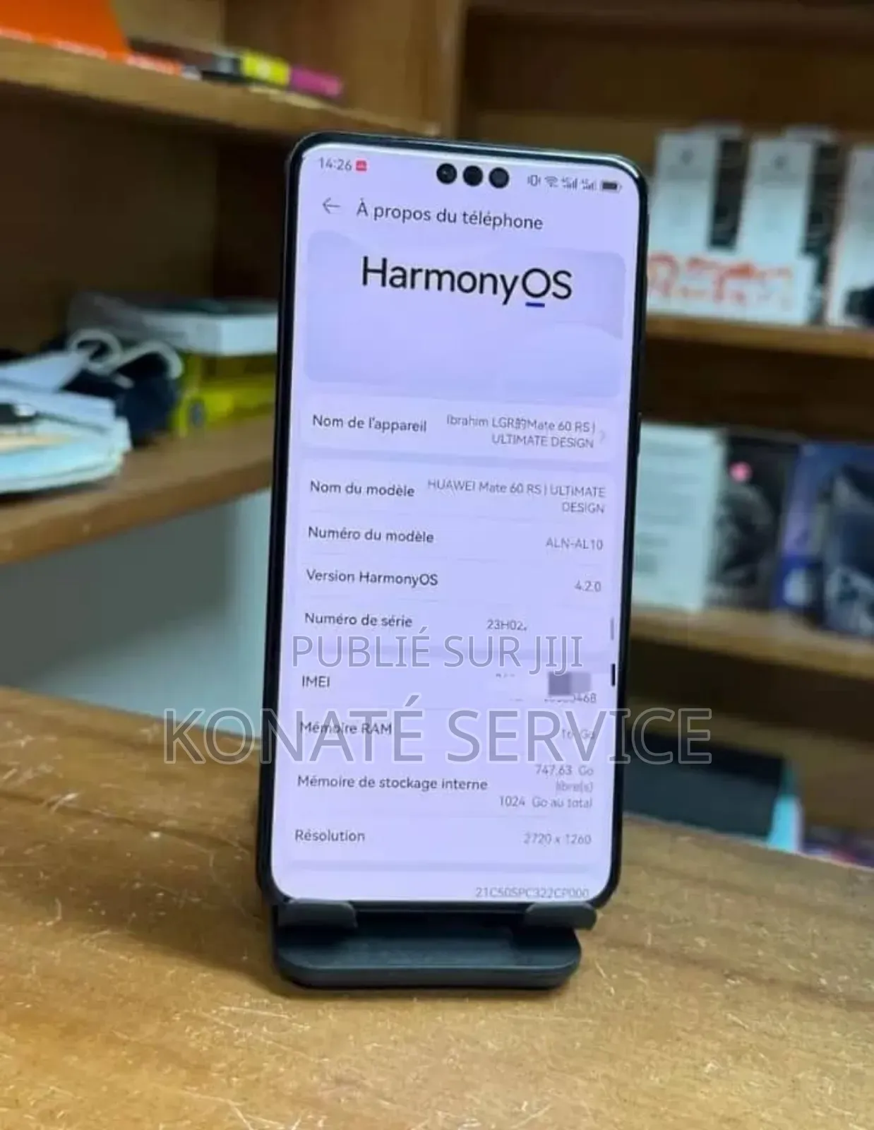 Nouveau Huawei Mate 60 Pro 512 GB Autre