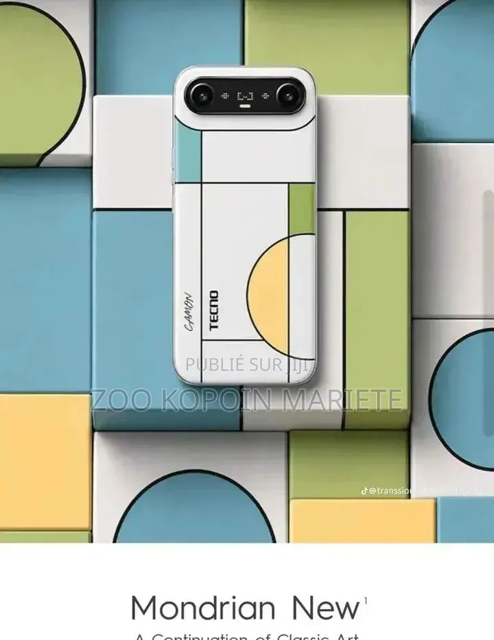 Nouveau Tecno Camon Slim 256 GB Blanc